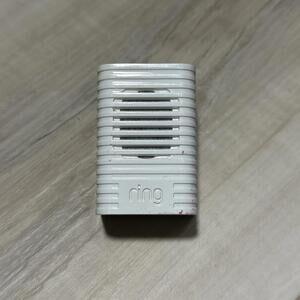 Ring Wi-Fi Doorbell Chime White 1st Generation Outlet Plug In